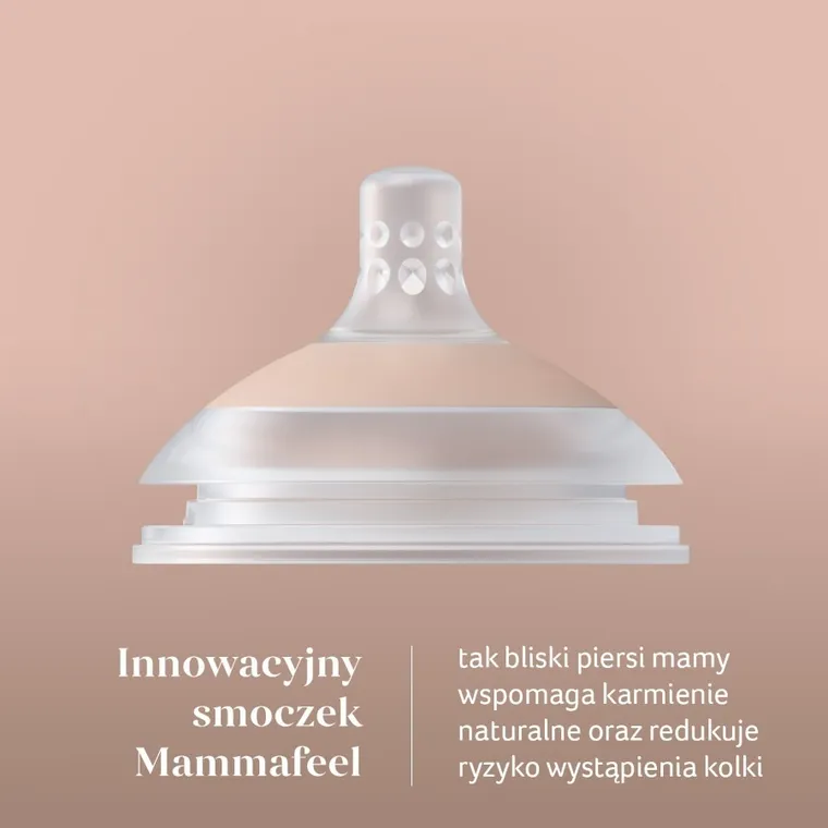 Lovi, Mammafeel, tetina dinamica pentru hranire, debit medium, 6m+