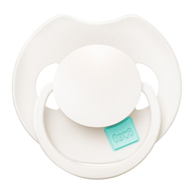 Lovi, Prime, suzeta dinamica din silicon, Aqua Green, 6-18 luni, 3 buc.