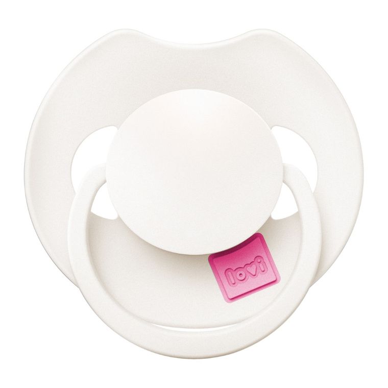 Lovi, Prime, suzeta dinamica din silicon, Peony Pink, 6-18 luni, 3 buc.