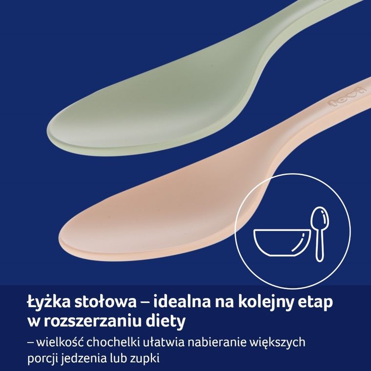 Lovi, set de linguri, lingura de hranire si lingura de masa, Nude