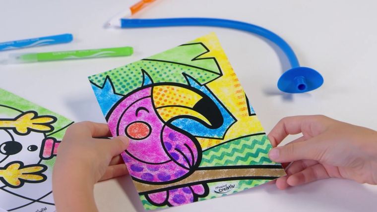 Maped Creativ, Pop'art, carioci cu pulverizator, 6 buc.