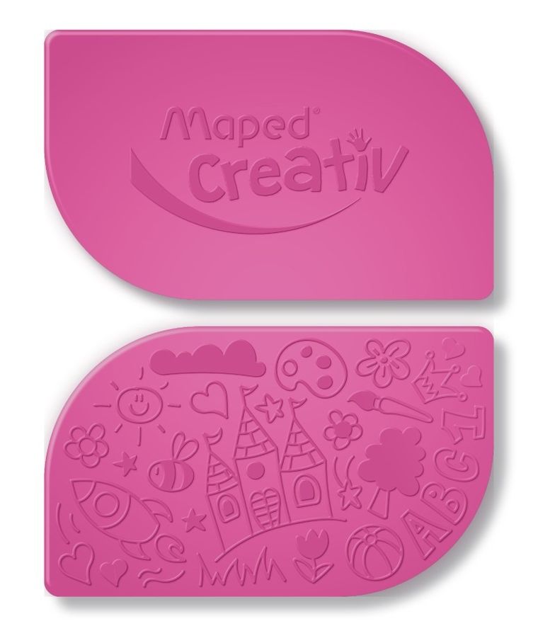 Maped Creativ, Textur'Art, tableta de desenat, set artistic, alb-albastru