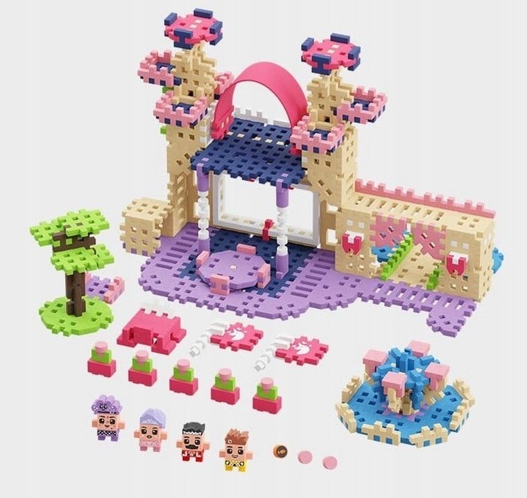 Marioinex, Mini Waffle, Printesa, set de constructie, 280 piese