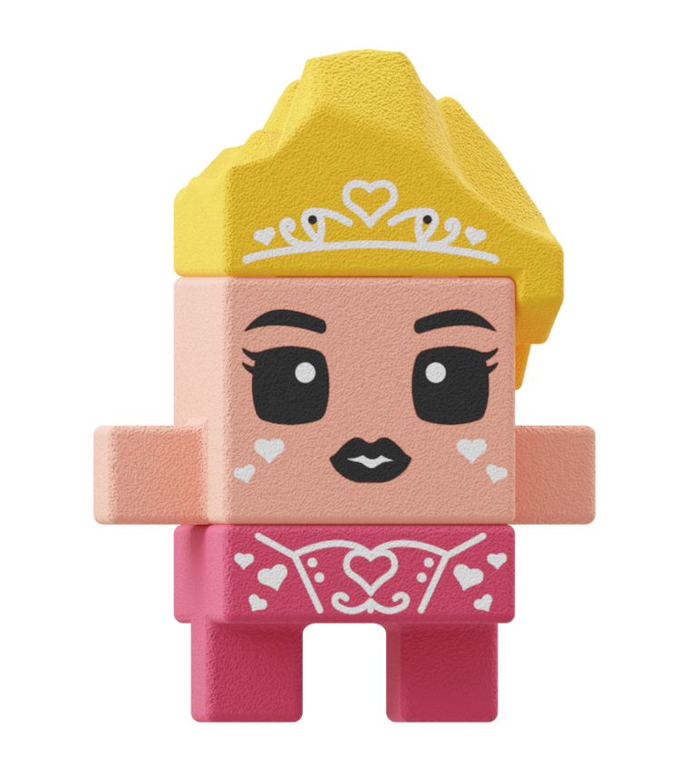 Marioinex, Mini Waffle, Turnul Fanteziei, set de constructie, 148 piese