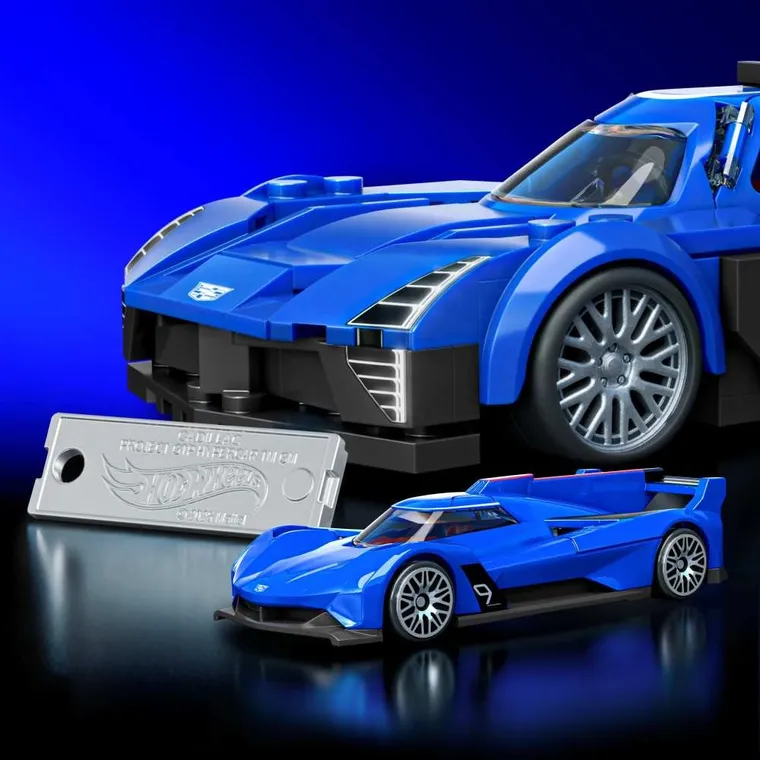 Mattel Brick Shop, Hot Wheels, Speed Series Cadillac Project GTP