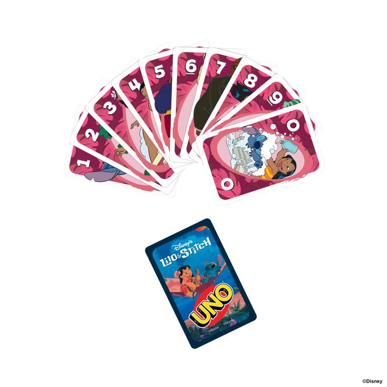 Mattel, UNO Lilo & Stitch, joc de carti