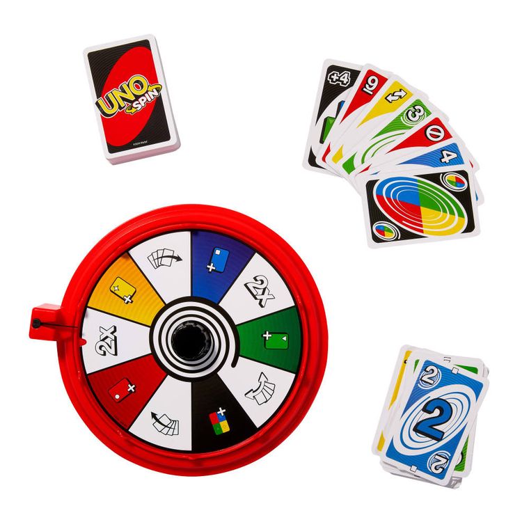 Mattel, UNO Spin, joc de carti