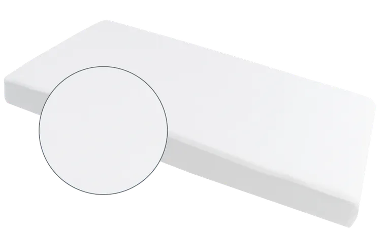 Medi Partners, cearceaf cu elastic, alb, 120-60 cm