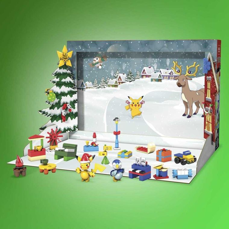MEGA Construx, Pokemon, Calendar de advent 2024