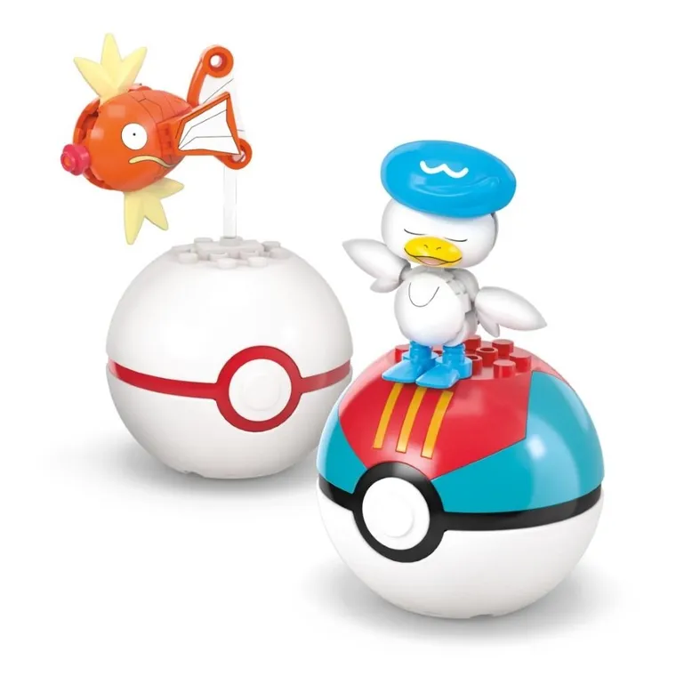 MEGA Pokemon, Water-Type Trainer Team, set de constructie, 79 piese