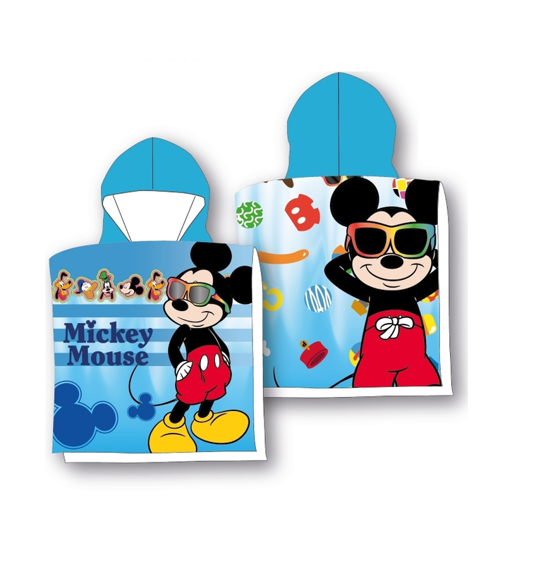 Mickey Mouse, prosop tip poncho, 55-110 cm