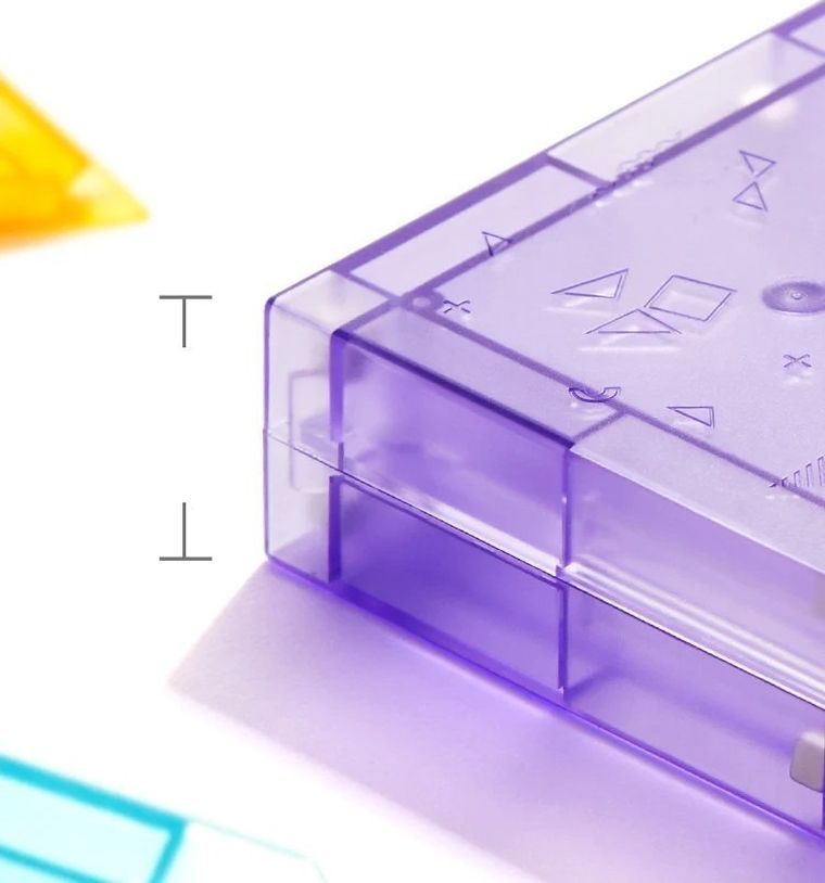 Mideer, Tangram, blocuri magnetice 3D cu clepsidra