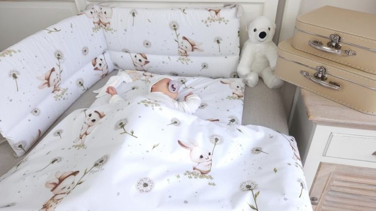 MimiNu, Pisici, set lenjerie de pat, single, 135-100 cm