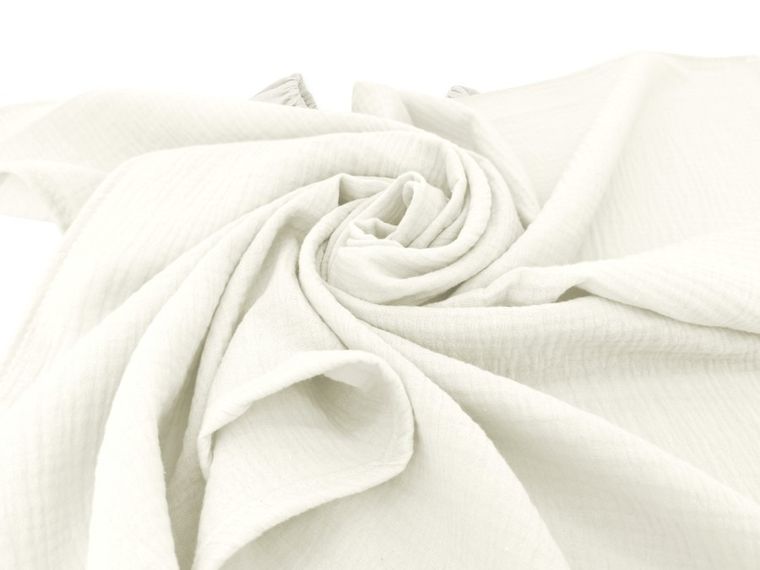 MimiNu, scutece din muselina, gri + crema, 75-75 cm, 2 buc.