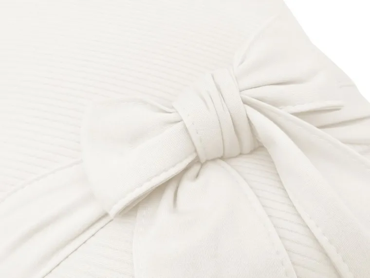 MimiNu, Soft, patura de infasat bebelusi, ecru, 0-3 luni