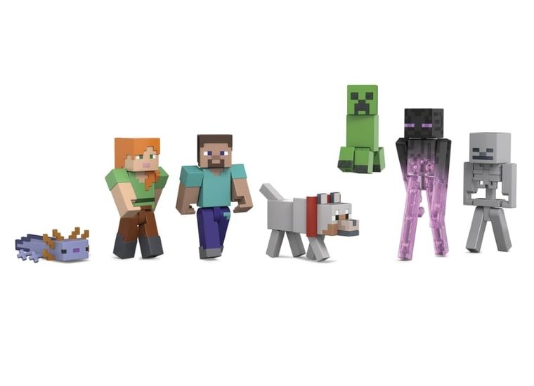 Minecraft, Mobs, set de figurine