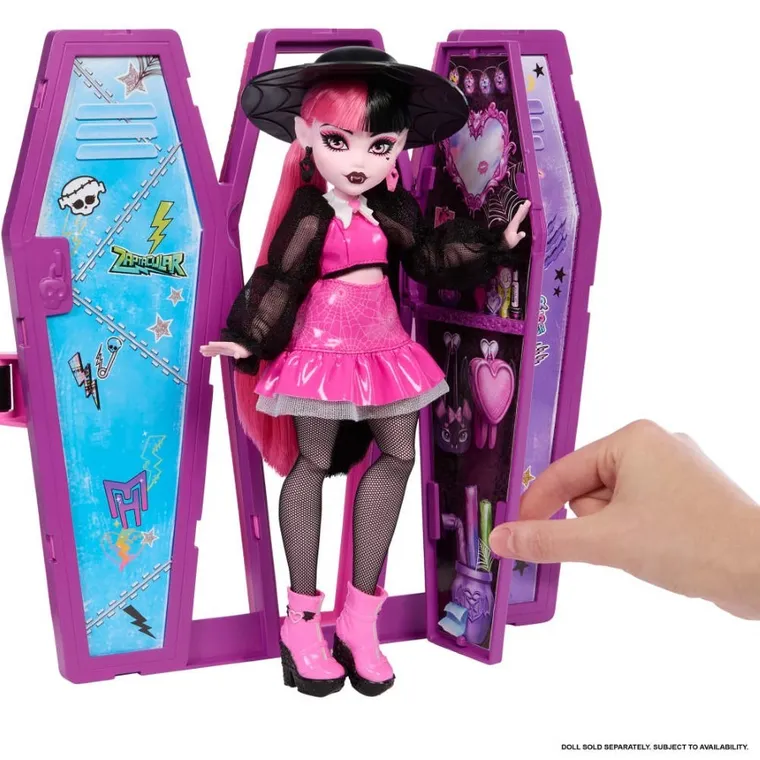 Monster High, Draculaura, Secret Potion Room, set de joaca fara papusa
