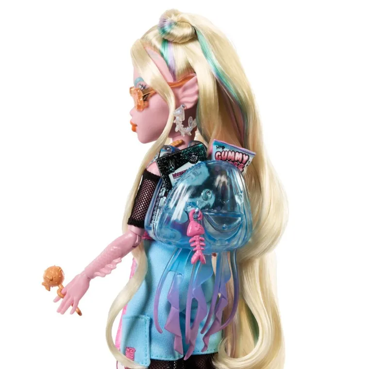 Monster High, Lagoona Blue, papusa cu accesorii