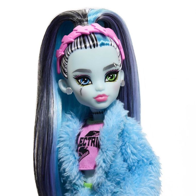 Monster High, Pijama Party, papusa Frankie cu accesorii
