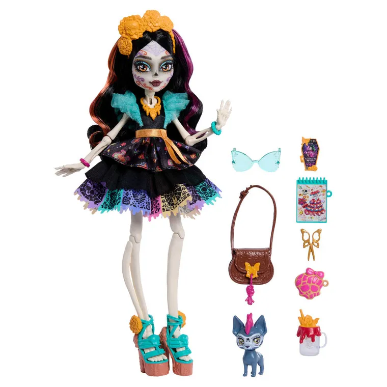 Monster High, Skelita Calaveras, papusa