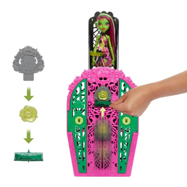 Monster High, Skulltimate Secrets, Venus McFlytrap, papusa cu accesorii