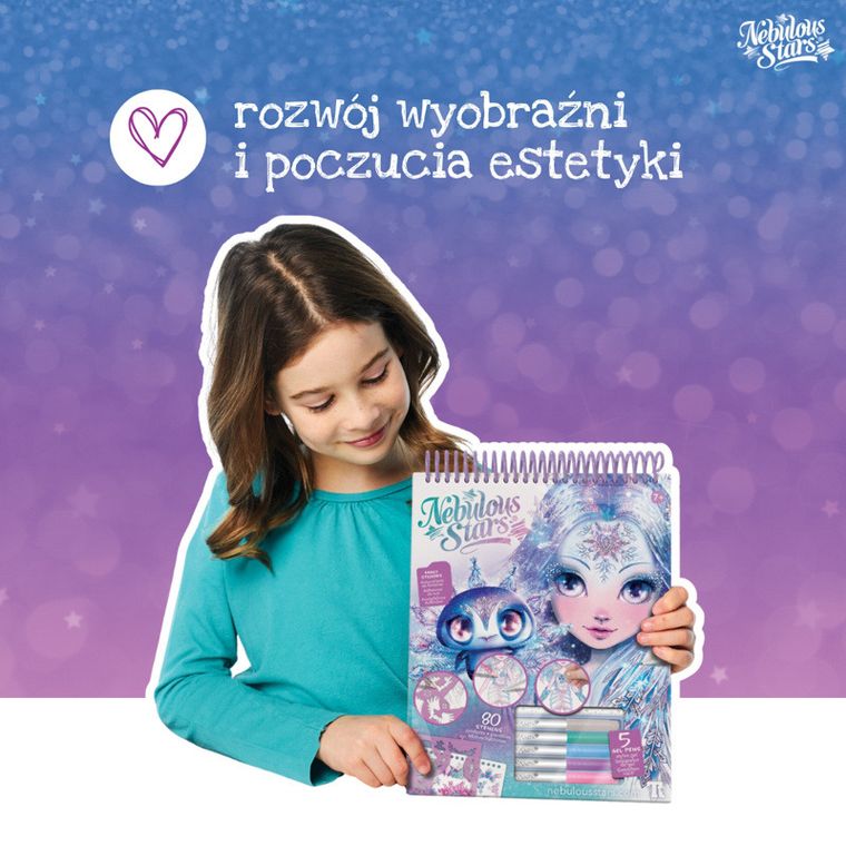 Nebulous Stars, Iceana, caiet de schite cu markere metalizate