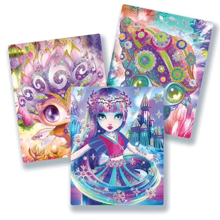 Nebulous Stars, Marinia, album pentru scrapbooking cu folie si sclipici