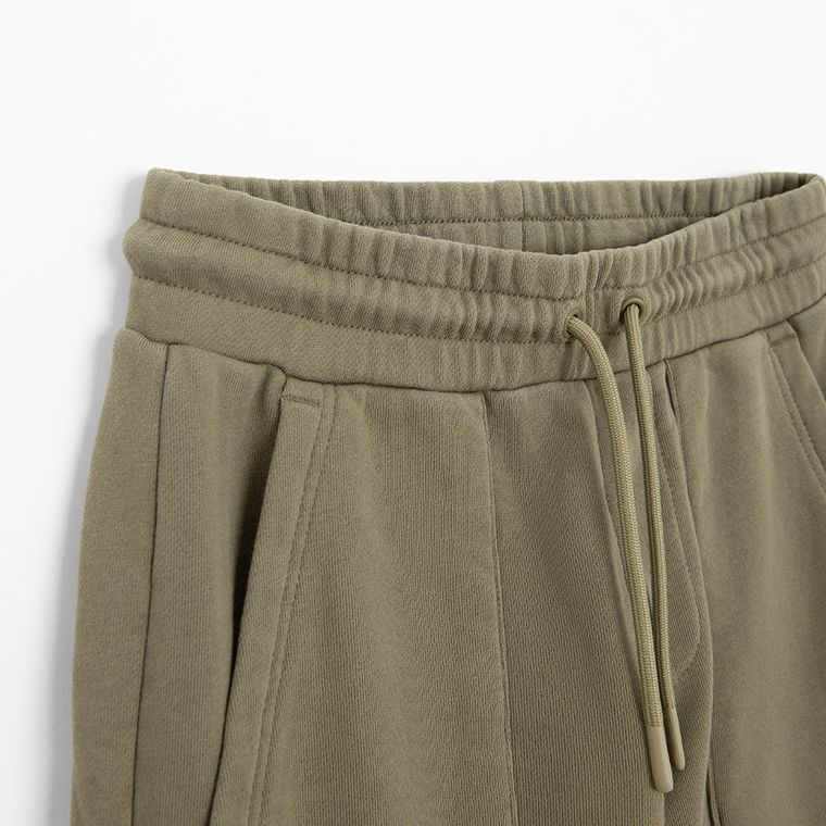 Pantaloni de trening kaki cargo regular NOWEAR