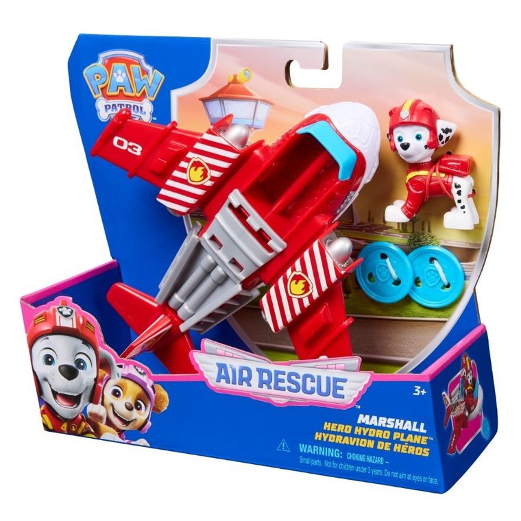 Paw Patrol, Air Rescue, Marshall, avion cu figurina
