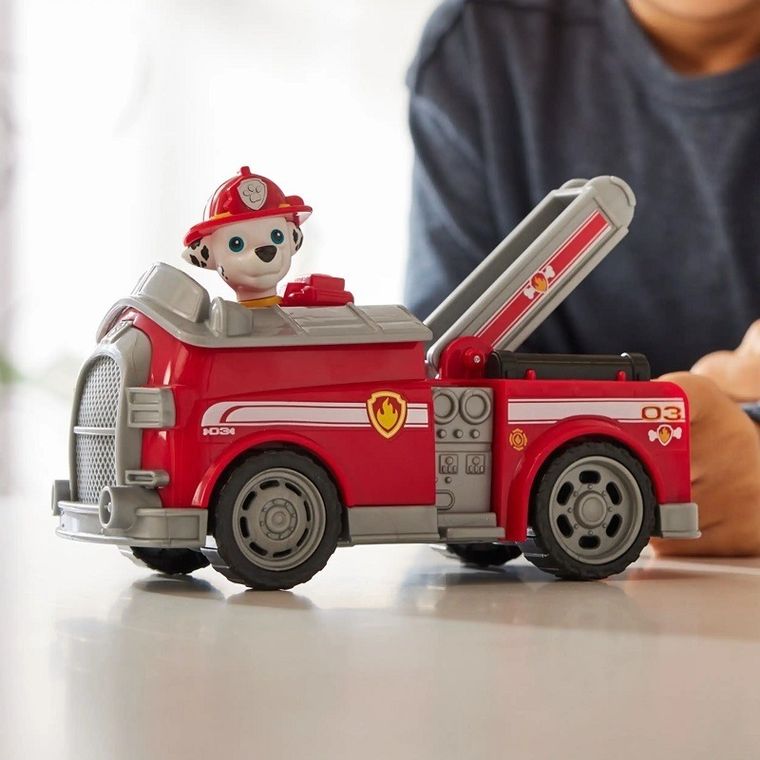 Paw Patrol, Marshall, eco masina cu figurina