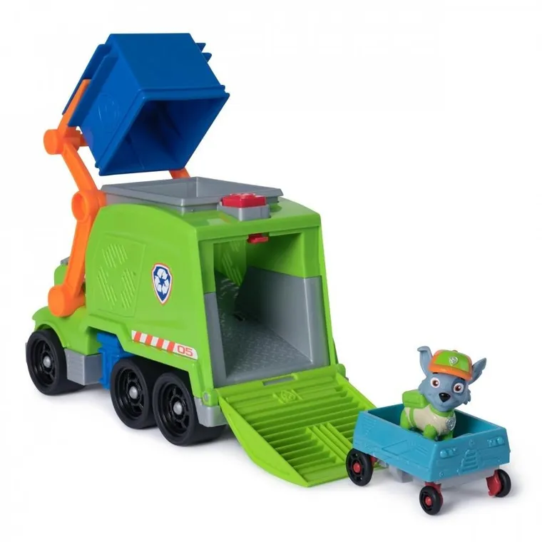 Paw Patrol, Rocky, masina cu figurina