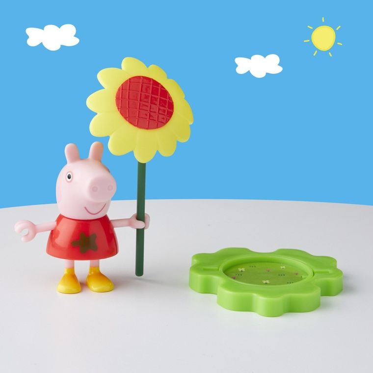 Peppa Pig, Muddle Puddle Peppa, figurina si accesorii