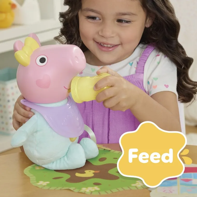 Peppa Pig, Oinks & Snuggles Evie, papusa interactiva