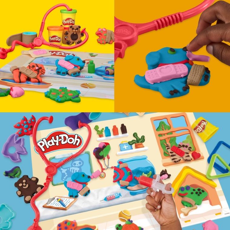 Play-Doh, Mic veterinar, set creativ