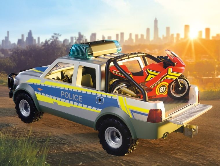 Playmobil, Action Heroes, Politia Pick-Up Chase, 71875