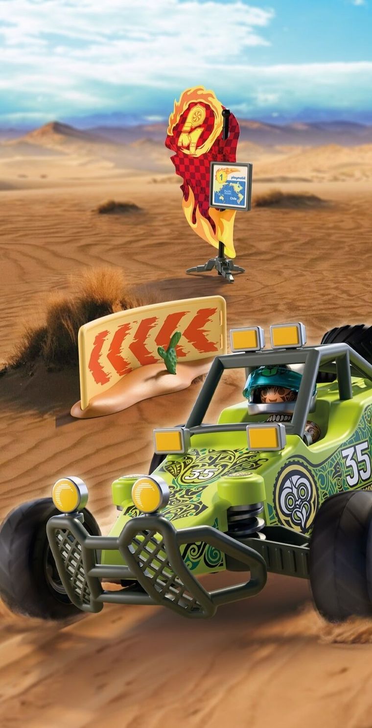 Playmobil, Cars, Buggy de teren, 72063