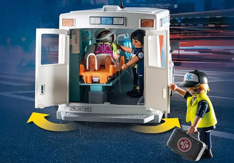 Playmobil, City Action, Ambulanta, 71232