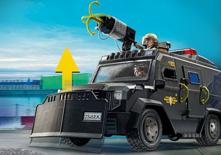 Playmobil, City Action, Vehicul de teren al fortelor speciale, 71144