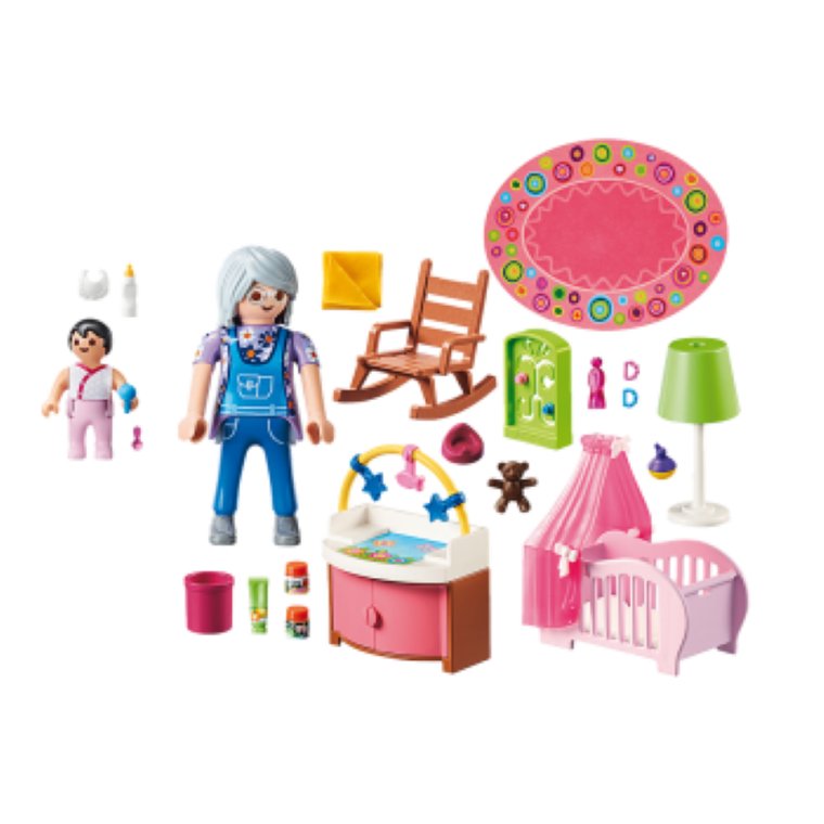 Playmobil, Dollhouse, Camera fetitei, 70210