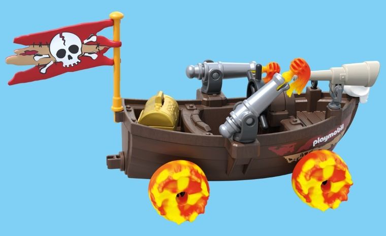 Playmobil, Funstars, Curse, Nava pirat, 71720