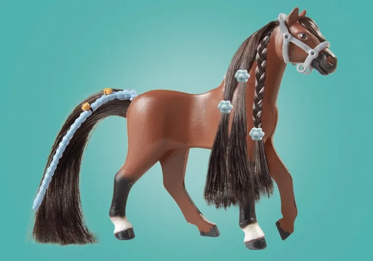 Playmobil, Horses of Waterfall, Zoe si Blaze cu obstacole, 71355