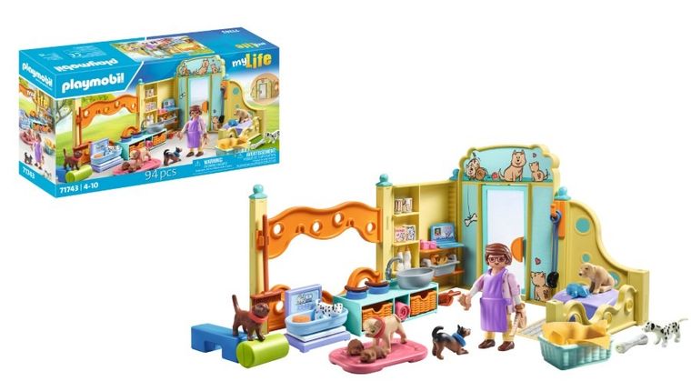 Playmobil, My Life, Casuta pentru catelusi, 71743