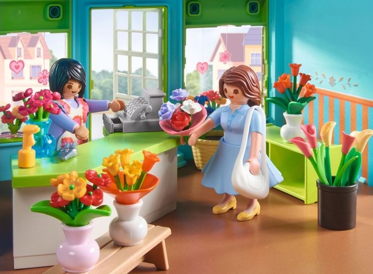 Playmobil, My Life, Florarie, 71807
