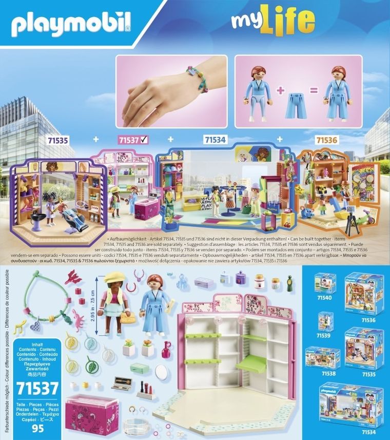 Playmobil, My Life, Salon de infrumusetare, 71537