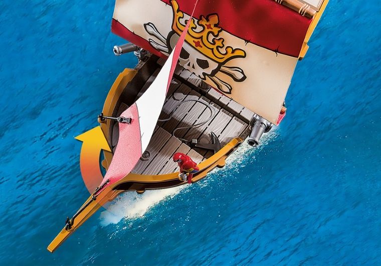 Playmobil, Pirates, Corabie de pirati, 71418