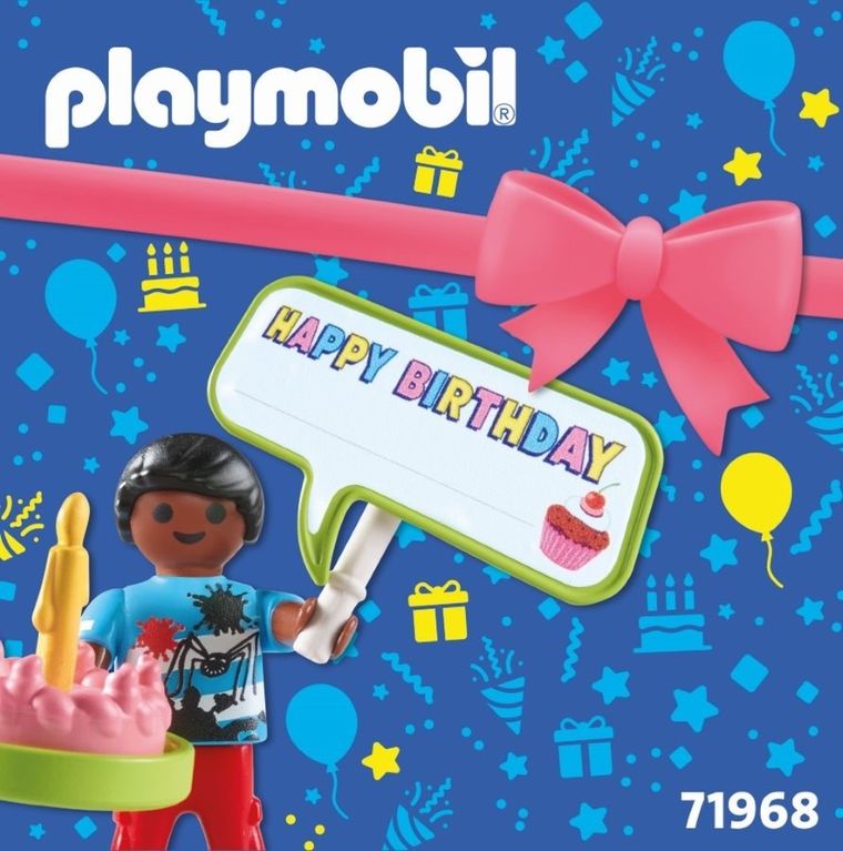 Playmobil, Set cadou, petrecere aniversara pentru copii, 71968