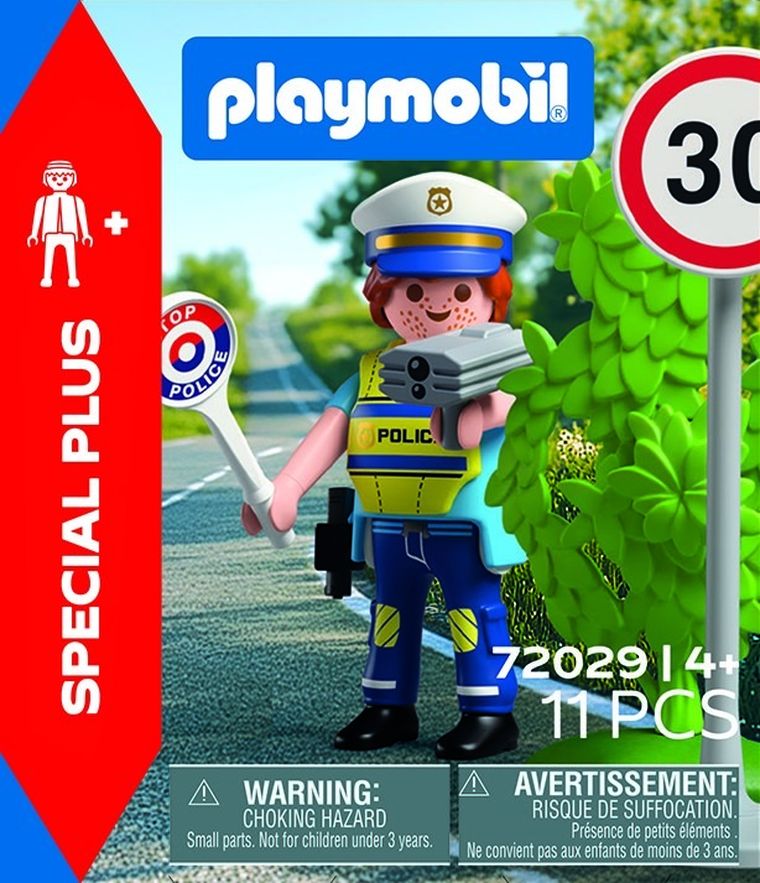 Playmobil, Special Plus, Politist cu radar, 72029