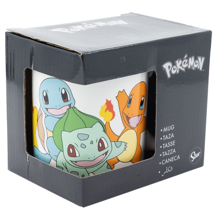 Pokemon, cana din ceramica, in cutie, 325 ml
