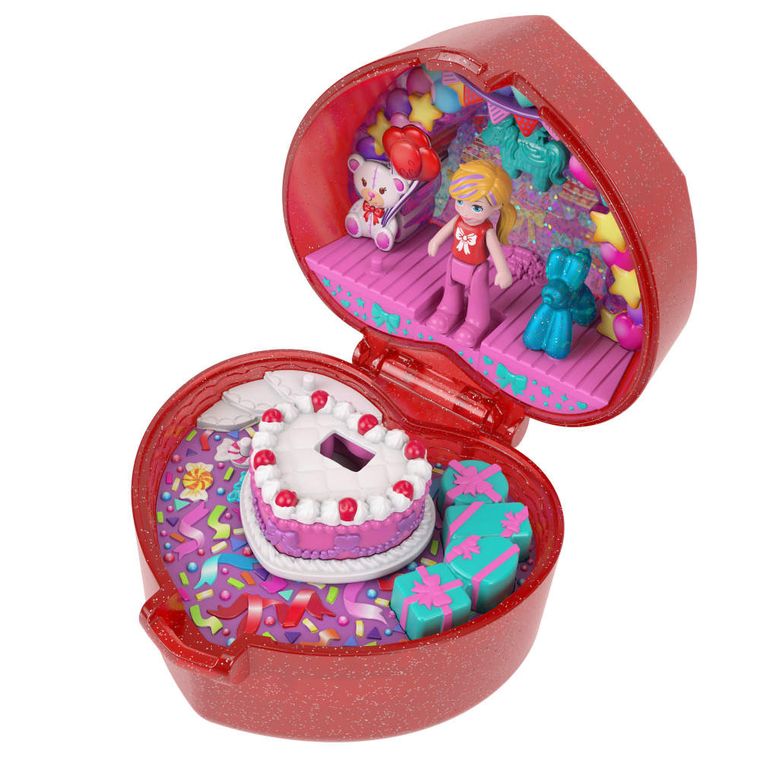 Polly Pocket, 80th Anniversary Mattel, set de joaca compact