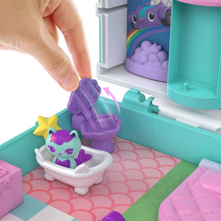 Polly Pocket, Gabby's Dollhouse, set de joaca